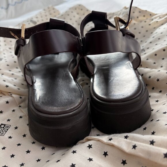 JONAK sandals brown (FRENCH BRAND) - Picture 3 of 3